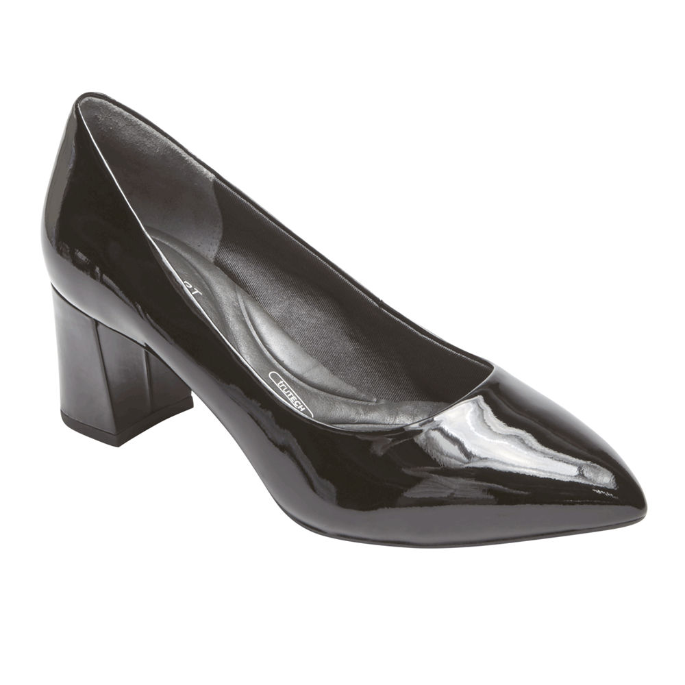 Rockport Singapore Womens Heels - Total Motion Salima Black - IF6097251